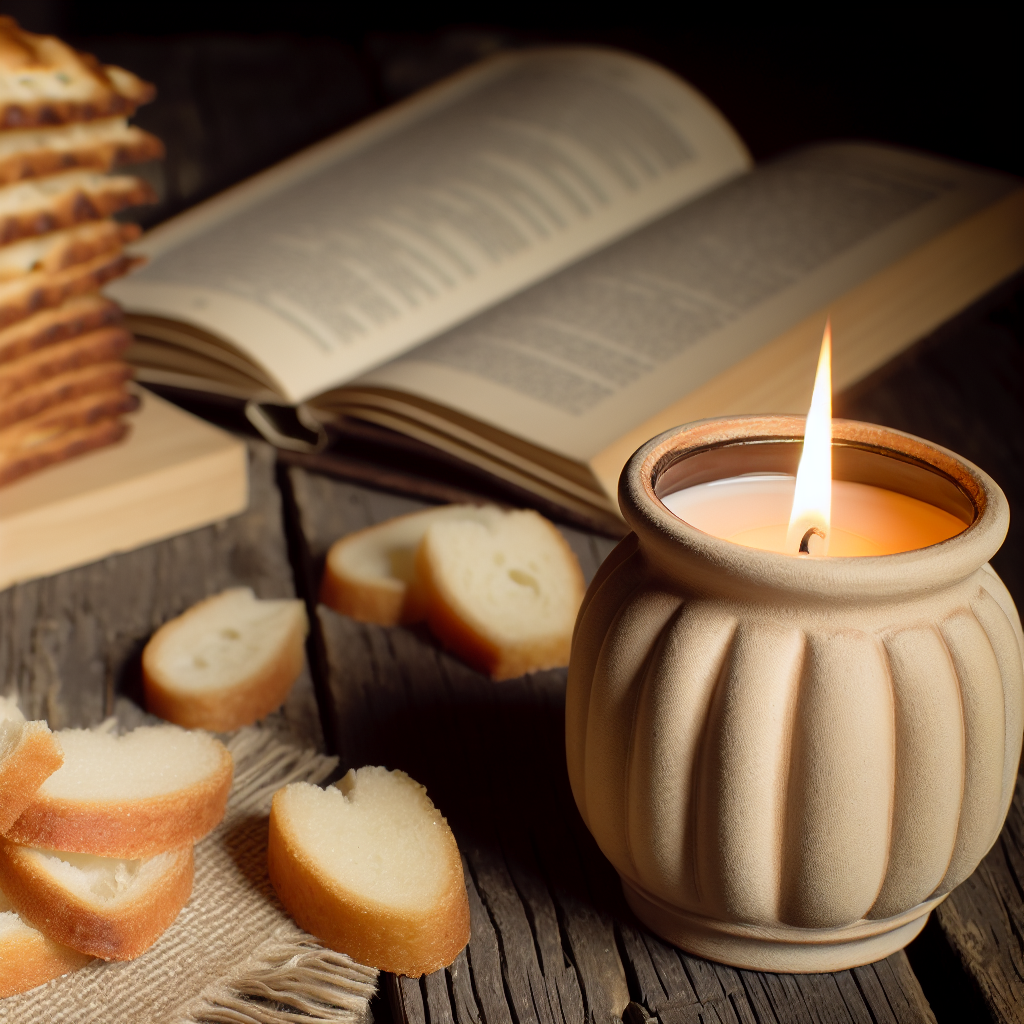 Bougie Artisanale senteur Brioche