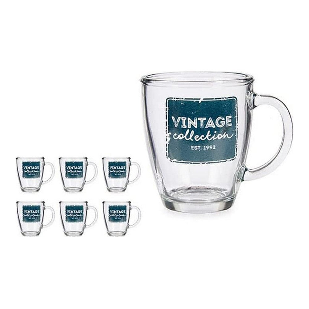 Tasse mug Vintage Vivalto Verre (320 ml)